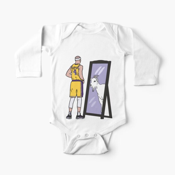 "Alex Caruso Mirror GOAT" Baby One-Piece by RatTrapTees ...