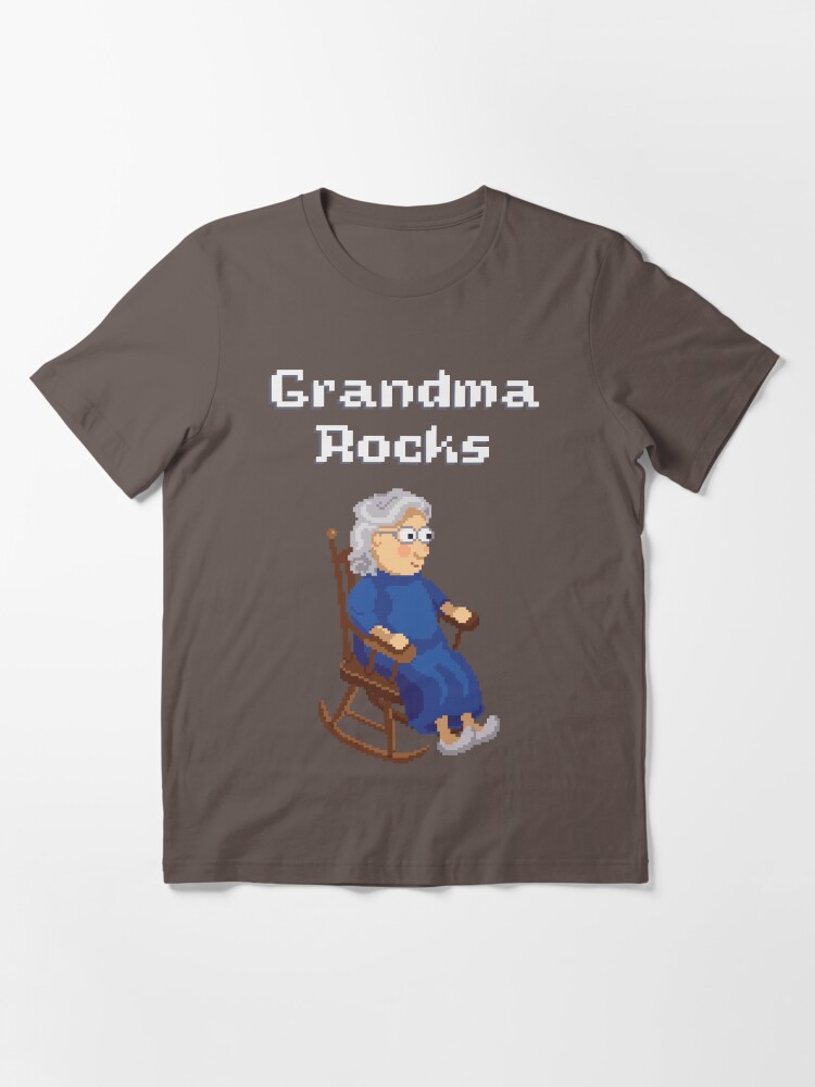 Alternate view of Grandma Rocks Essential T-Shirt