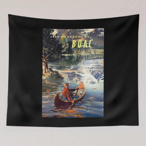 Item preview, Canada retro poster designed and sold by CorasPosters.