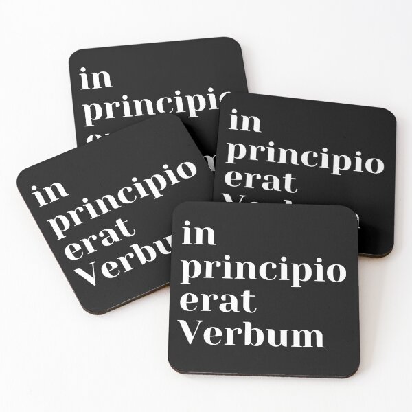 Item preview, in principio erat verbum bible john chapter 1 latin designed and sold by natalisdesign.