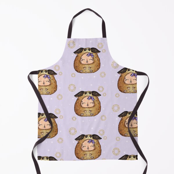 Item preview, Kawaii Sheep Gold Glitter Gems Purple background designed and sold by Jolly-Yosei.