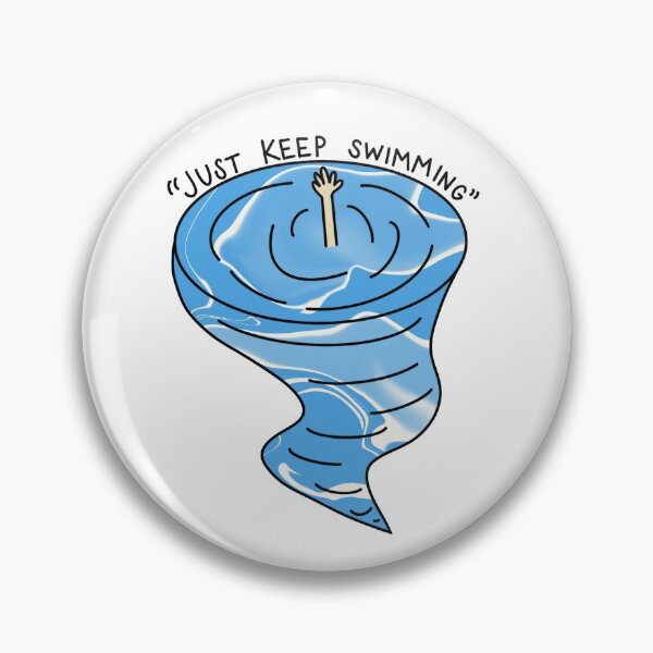 Item preview, Keep Swimming designed and sold by dandelionfields.