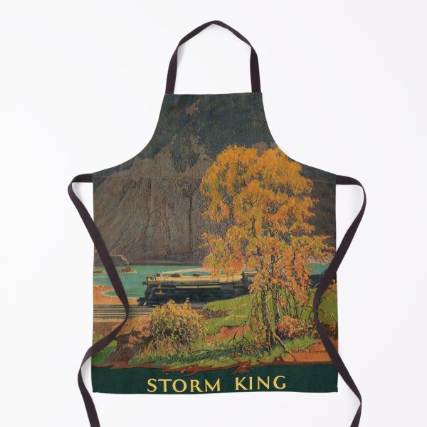 Item preview, Storm King retro poster designed and sold by CorasPosters.