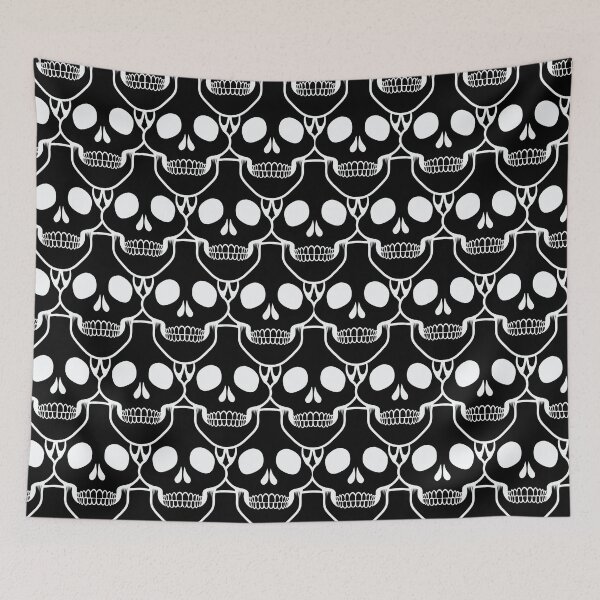 Item preview, Skulls Pattern Halloween designed and sold by Fangpunk.