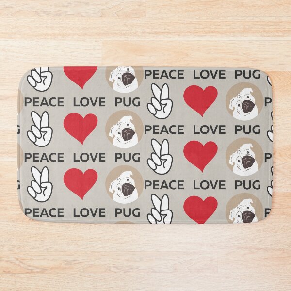 Item preview, Peace Love Pug designed and sold by YAnna9.