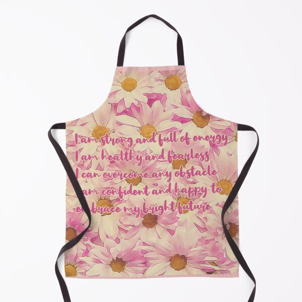 Item preview, I Am Strong Self Affirmation, Daisy Pink Watercolor Art designed and sold by iASunshine.