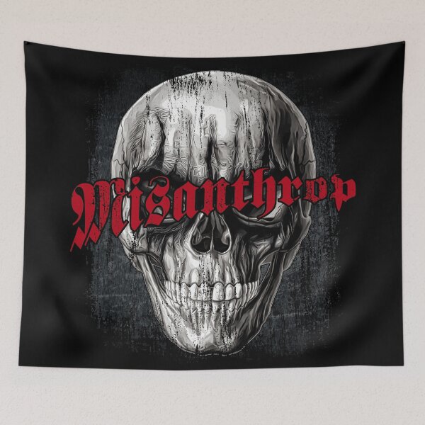Item preview, Misanthrope Skull designed and sold by drizzd.