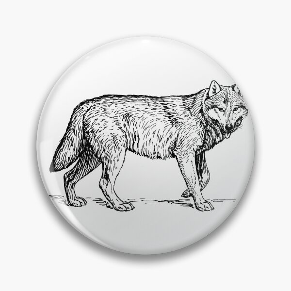 Item preview, Exclusive wolf T-shirt/wolf accessories/wolf apparel designed and sold by Printoweb.