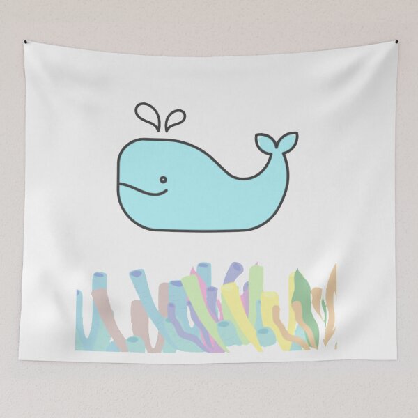 Item preview, Whale With Corals designed and sold by laurasticks.