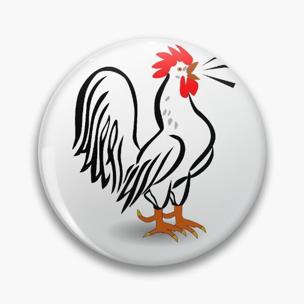 Item preview, Cute Unique Modern & Trendy Rooster T-Shirt, Rooster Clothing & Rooster accessories designed and sold by Printoweb.