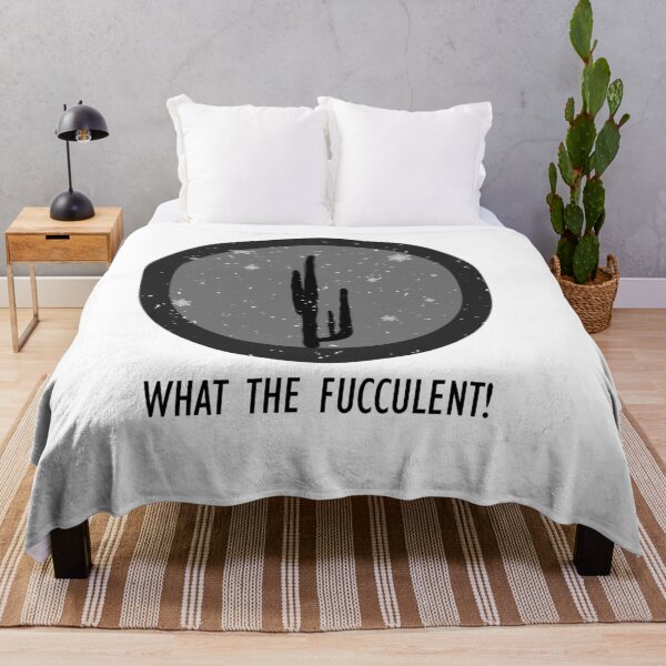 Item preview, What The Fucculent Cactus Succulents Gardening Retro Vintage designed and sold by Artysneak.