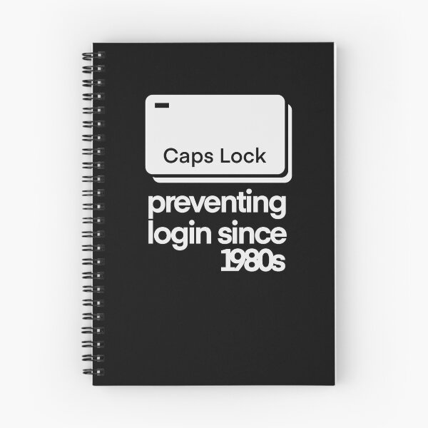 Item preview, Caps Lock Day designed and sold by FriendsList.
