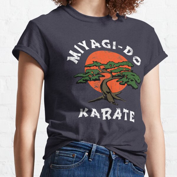 Karate Kid Mr Miyagi's Home Remodeling Adult T Shirt Great Classic Movie