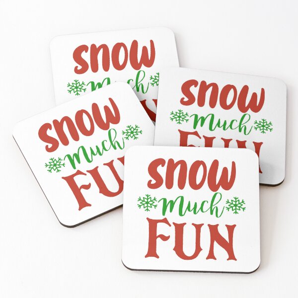 Item preview, Snow Much Fun, Novelty Word Art Christmas designed and sold by DigitalEffects.