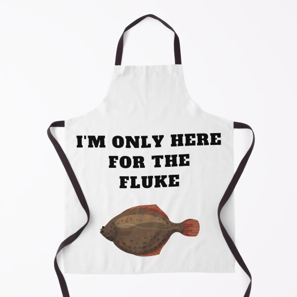 Item preview, Fluke fishing im only here flounder designed and sold by Jeangel97.