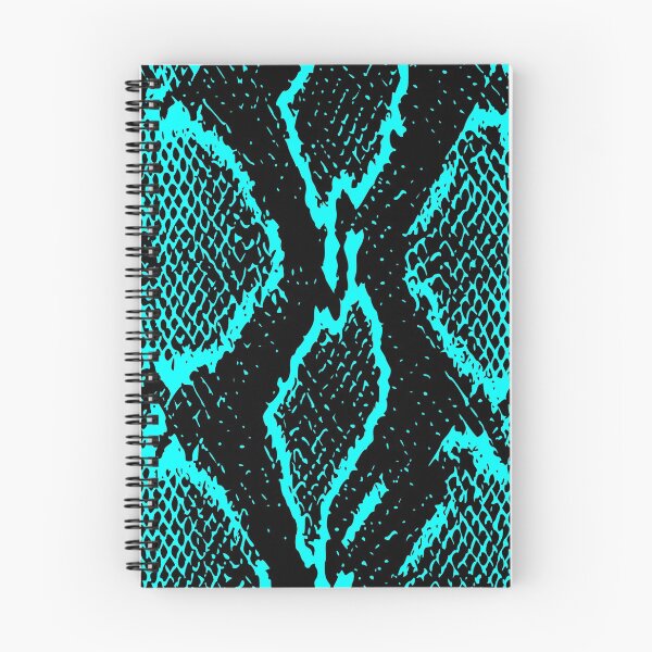 Item preview, Cyan and Black Python Skin Design designed and sold by DesignFantazia.
