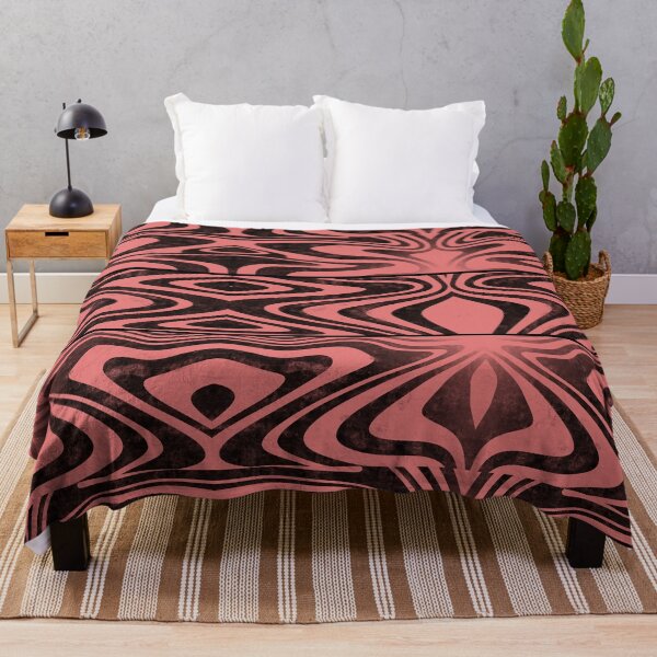 Item preview, Pink & Black Abstract Pattern  designed and sold by MaksciaMind.