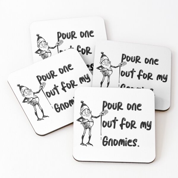 Item preview, Funny Vintage Gnome Pour One Out for My Gnomies Pun  designed and sold by Huhnerdieb Apparel.