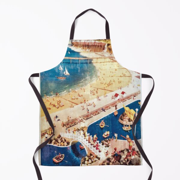 Item preview, Hunstanton retro poster designed and sold by CorasPosters.