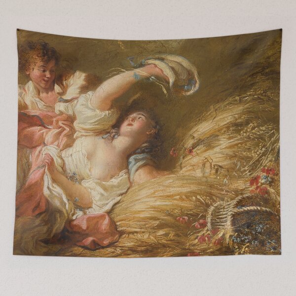 Item preview, Dans Les Bles - Jean-Honoré Fragonard designed and sold by themasters.