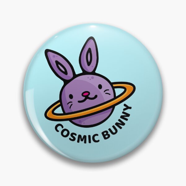 Item preview, Blue Cosmic Bunny designed and sold by bunnyjanie.