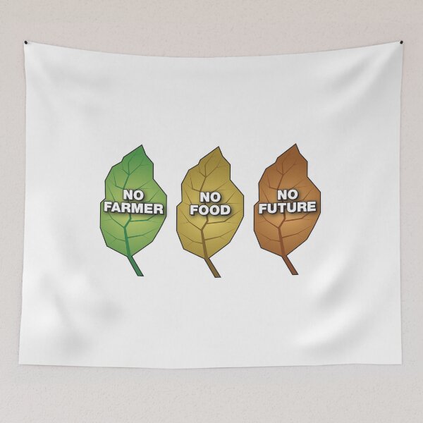 Item preview, No Farmer No Food No Future  designed and sold by RaRa-Design.
