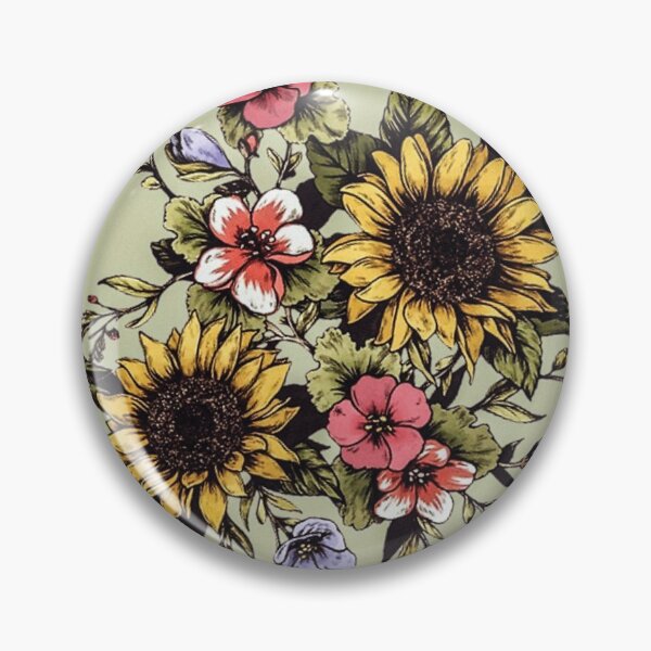 Item preview, patrón de flor de sol designed and sold by lerose0.