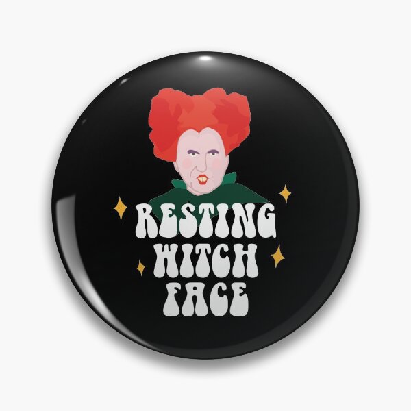 Item preview, Resting Witch Face | Funny Halloween Hocus Pocus Last Minute Costume 2020 designed and sold by ibeargifts.