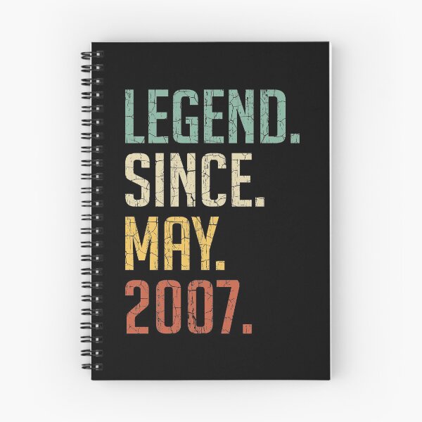 Item preview, Legend Since May 2007 14th Birthday Gift 14 Years Old Vintage May 2007 designed and sold by Takatv.
