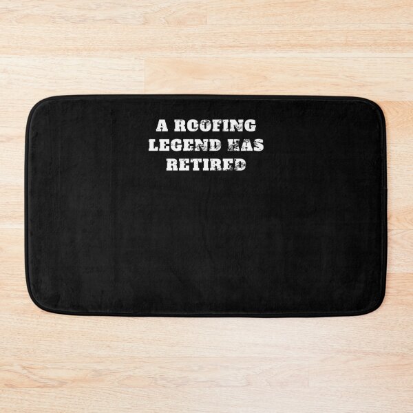 Item preview, A roofing legend has retired Retro Vintage designed and sold by Jeangel97.