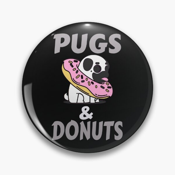 Item preview, Pugs and donuts designed and sold by MelfDesings.