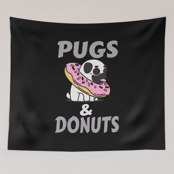 Item preview, Pugs and donuts designed and sold by MelfDesings.