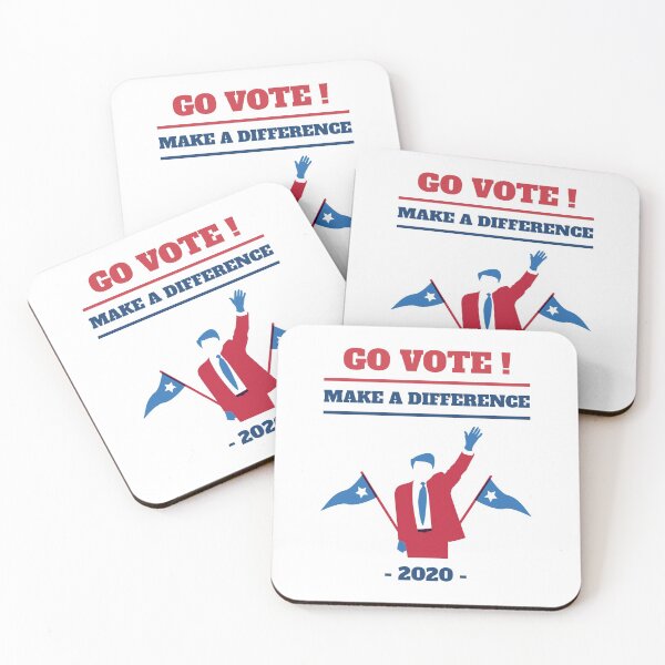 Item preview, Go vote! Make a difference 2020 designed and sold by azolo.