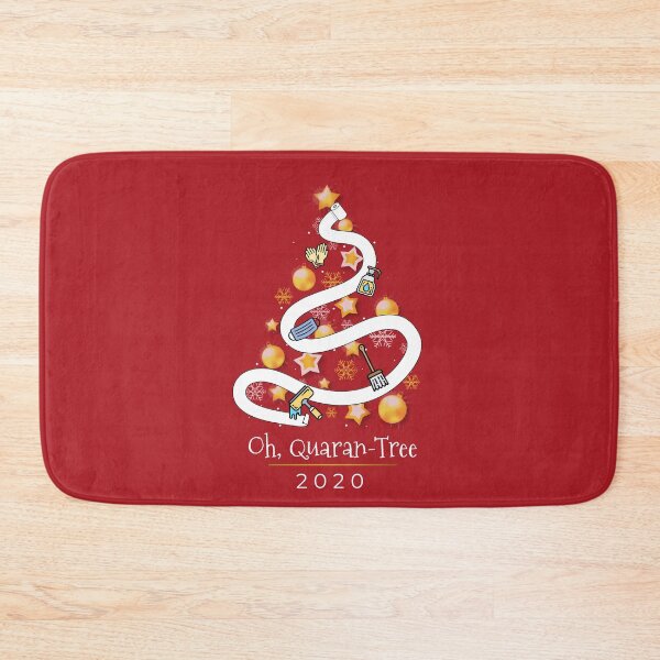 Item preview, Oh Quarantree Christmas Tree Decor wrapped in toilet paper and other pandemic essentials designed and sold by lettersbysid.