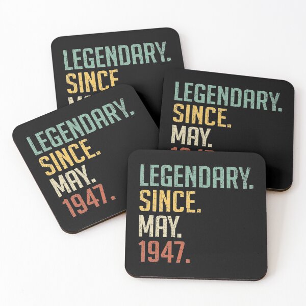 Item preview, Legendary Since May 1947 74th Birthday Gift 74 Years Old Vintage May 1947 designed and sold by Takatv.