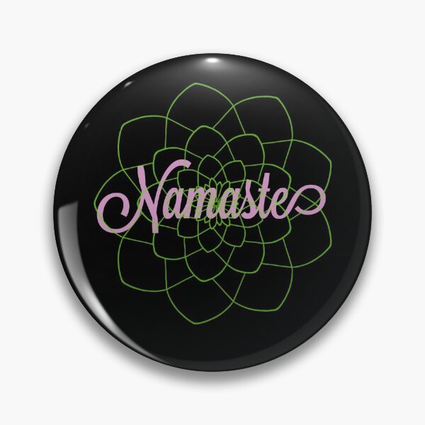 Item preview, Namaste Simple Mandala Design For Yoga Fitness Meditation Health Enthusiasts designed and sold by AuroCreatives.