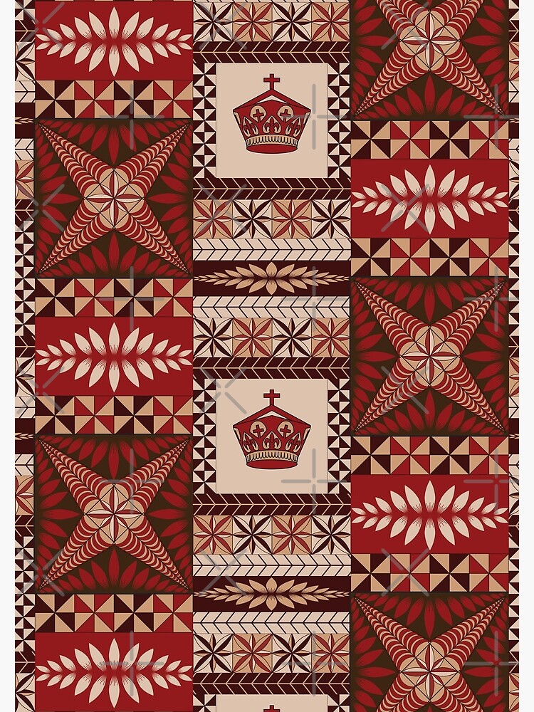 Fonulei Pattern - Tongan Ngatu Laptop Sleeve for Sale by lolomastudio