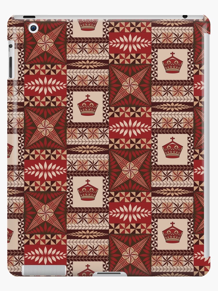 Fonulei Pattern - Tongan Ngatu Art Board Print for Sale by lolomastudio