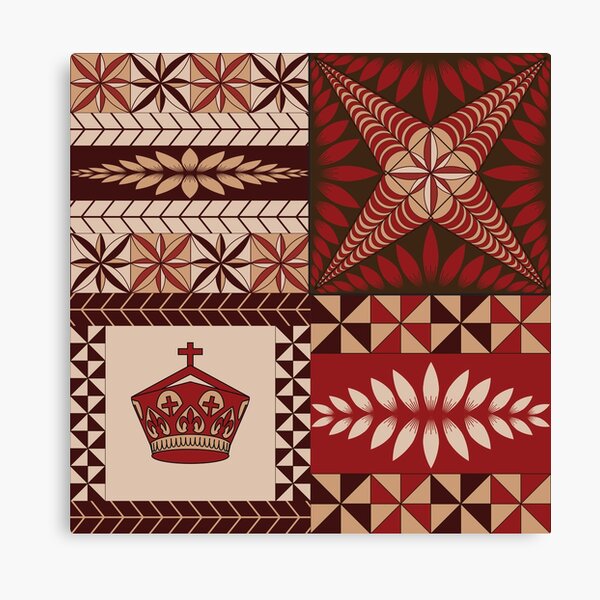 Item preview, Fonulei Pattern - Tongan Ngatu designed and sold by lolomastudio.