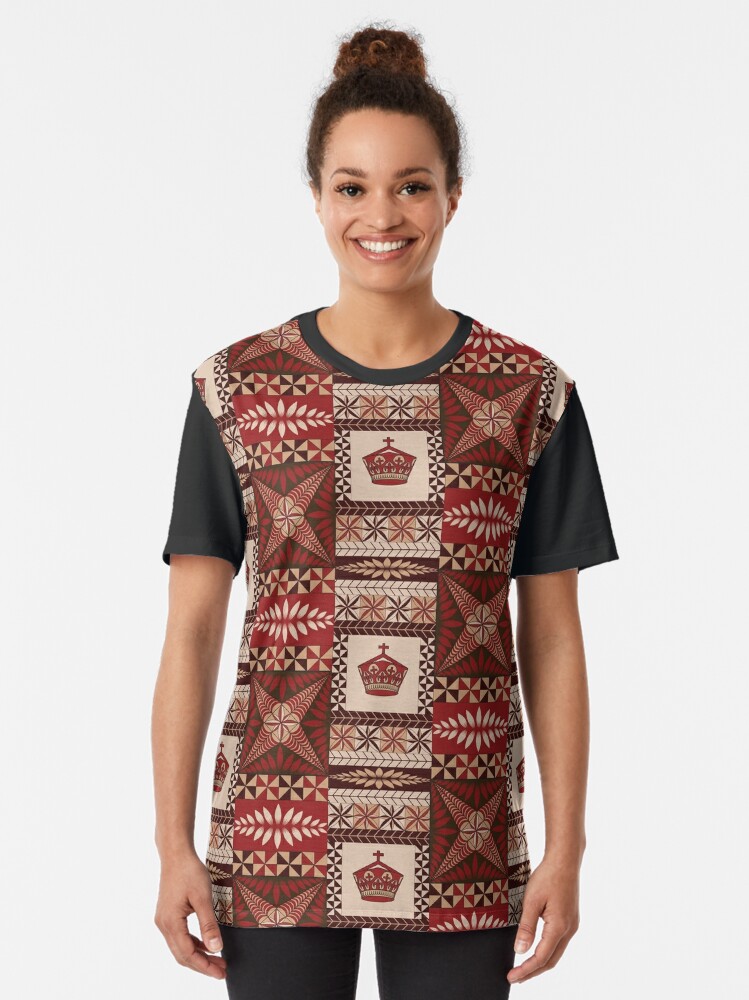 Fonulei Pattern - Tongan Ngatu Art Board Print for Sale by lolomastudio