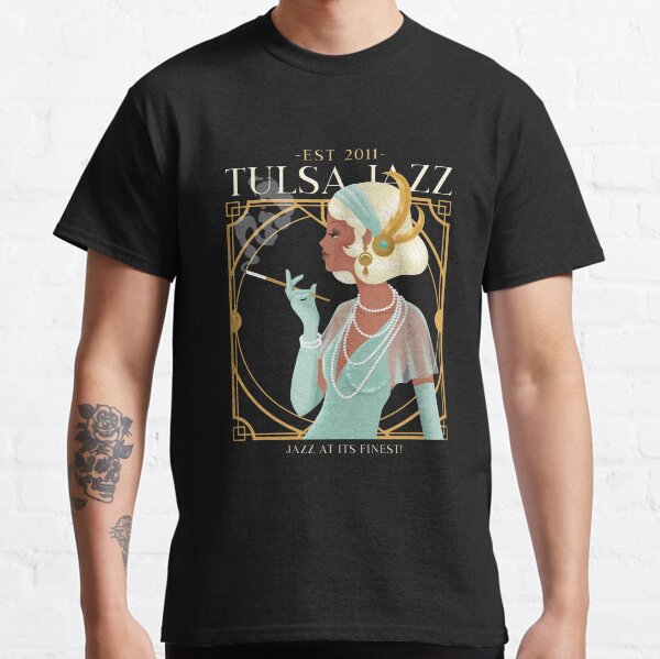 TulsaJazz.Com's The Vintage Anniversary Collection Classic T-Shirt