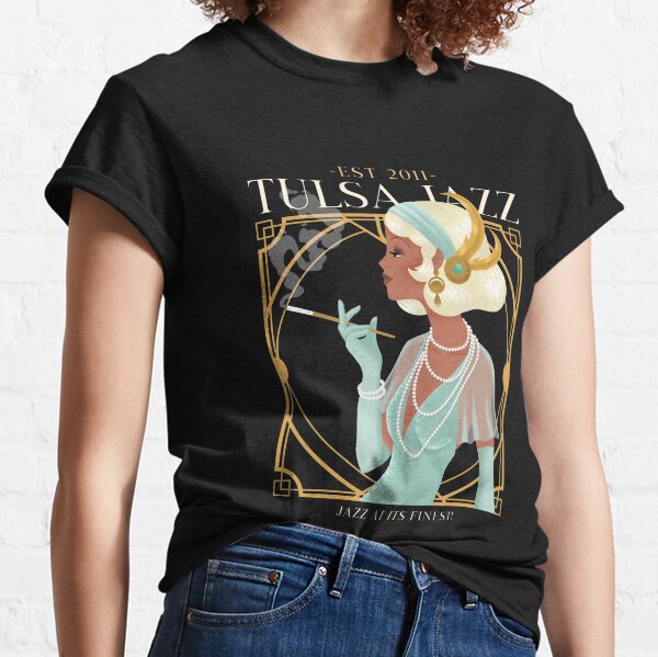 TulsaJazz.Com's The Vintage Anniversary Collection Classic T-Shirt