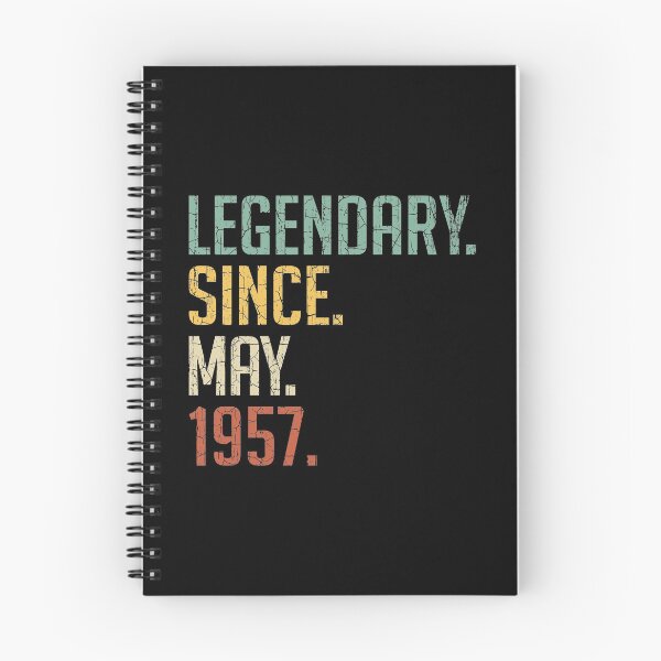 Item preview, Legendary Since May 1957 64th Birthday Gift 64 Years Old Vintage May 1957 designed and sold by Takatv.