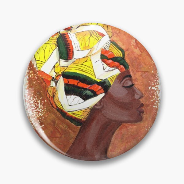 Item preview, Beautiful Strong African American Women Art Acrylic Painting designed and sold by SandaArtDesign.