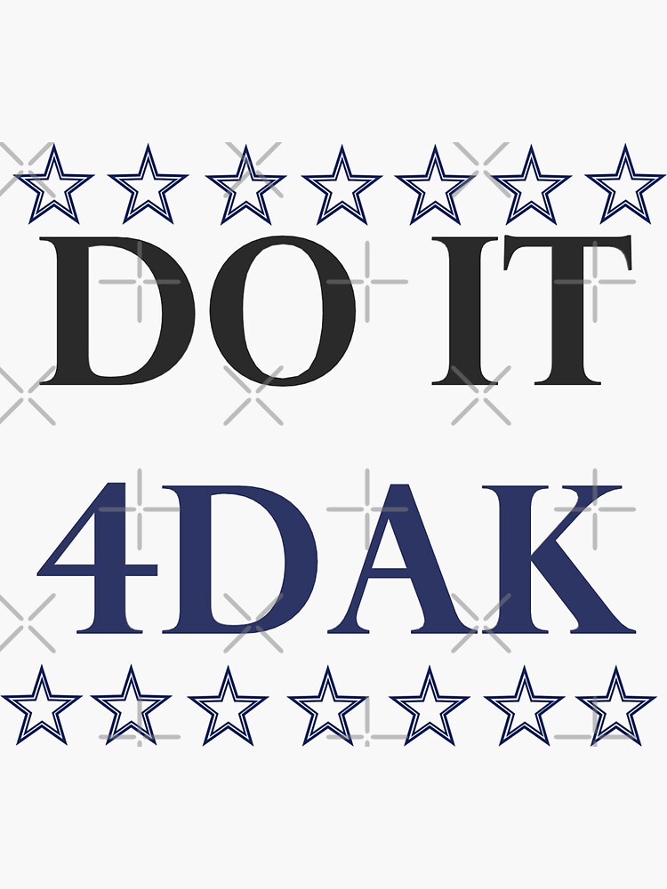 Do it 4DAK Sticker for Sale by cwileyyy