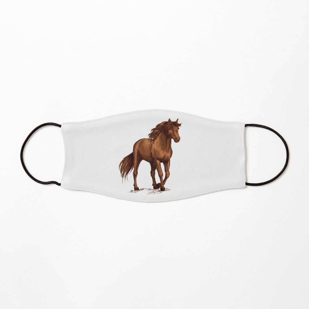Luxurious horses Mask