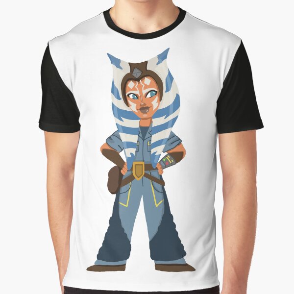 Vista previa del artículo con la obra «Ahsoka Tano», diseñado y vendido por DoodleSpork.