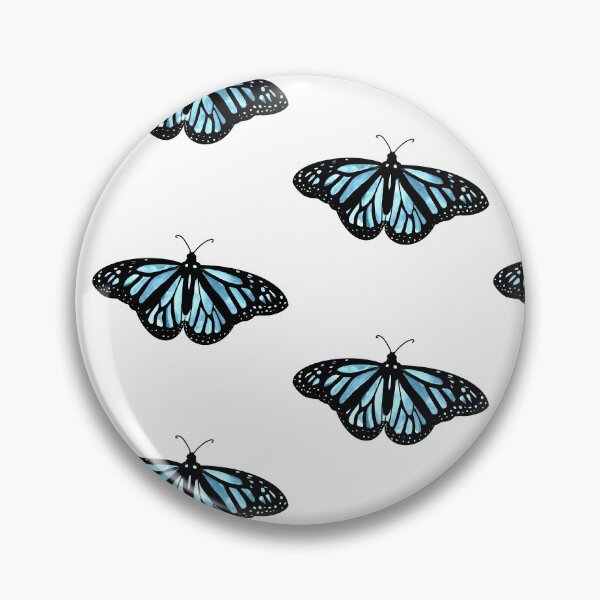 Item preview, Blue monarch butterfly  designed and sold by fecklessfrog.