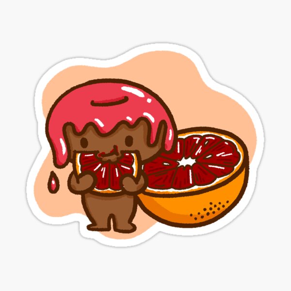 Blood Orange Sticker