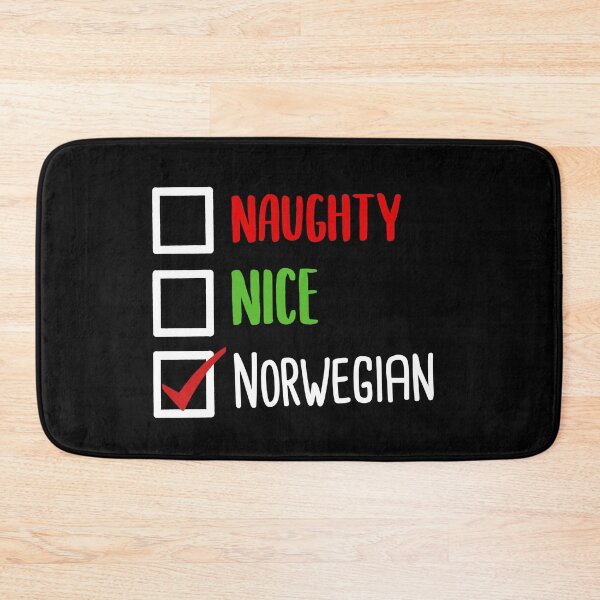 Item preview, Naughty Nice Norwegian designed and sold by RainbowPandas.